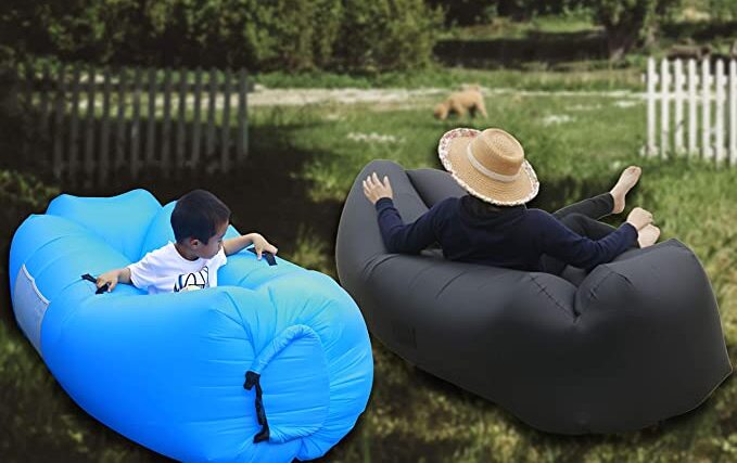 Moonking- A Quicker Inflation lounger for max comfort.