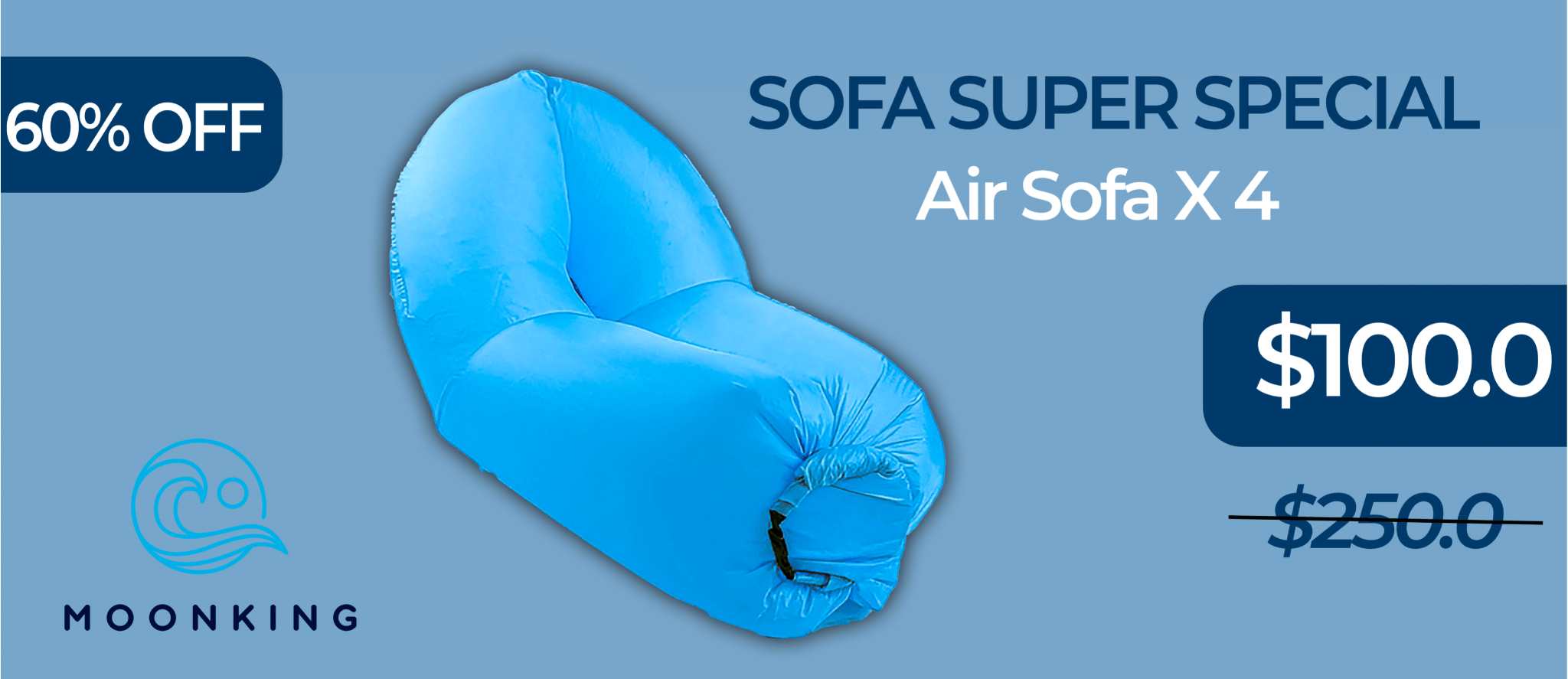 Moonking Outdoor Air Sofa Super Special