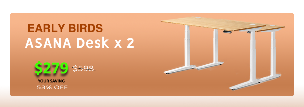 Asana Adjustable Desk x 2