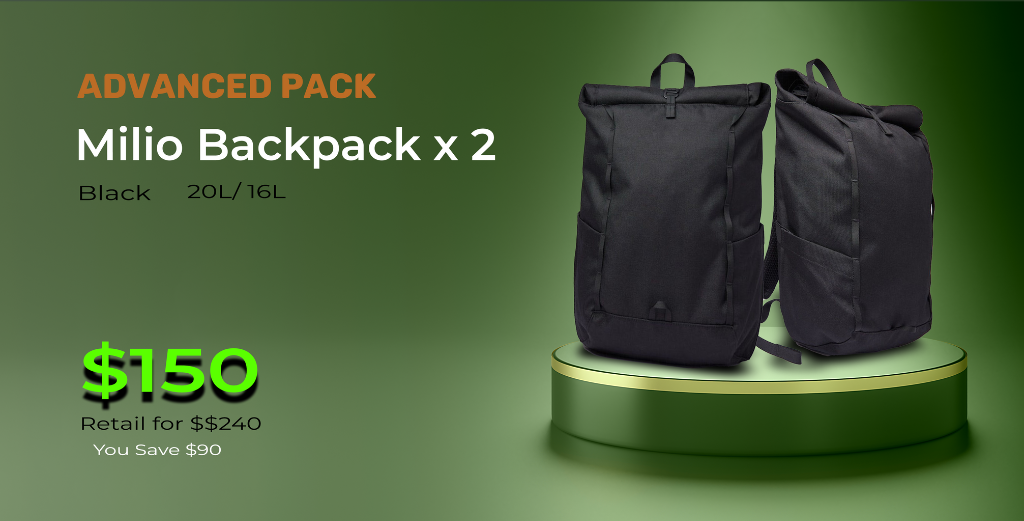 Milio Backpack x 5