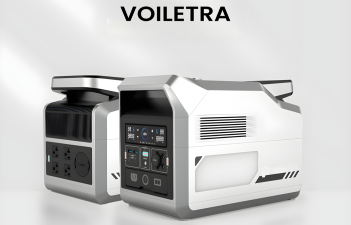 Voiletra: Portable Power station. Never powerless.