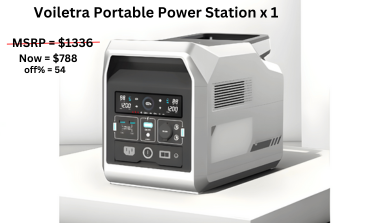 Voiletra Portable Power Station x 1