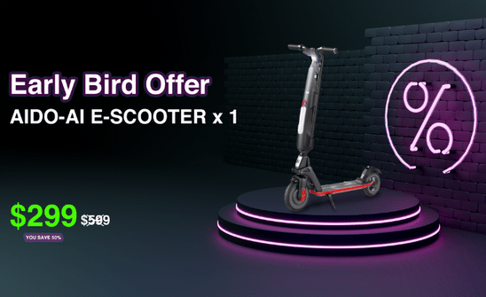 AIDO-AI E-Scooter x 1