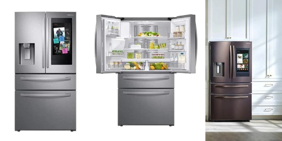 best-smart-refrigerators-Samsung-French