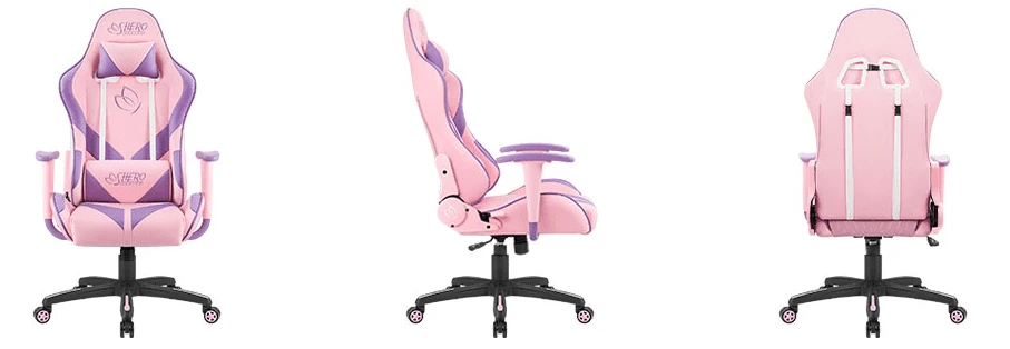 pink-gaming-chairs-Homall-Pink